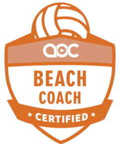 Beach Coach Certified